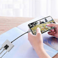 Pikkukuva 3 / 5: Type-C Mobiiliverkkokortti Verkkokaapelin Muunnin RJ45 Ethernet-Sovittimeen