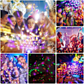 Miniatyrbilde 1 av 5: Discokule 2-pakning, Discokule Stemmestyrt Lys Party 360° Rot