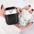 Miniatyrbillede 5 af 5: Beskyttelsesetui Kompatibel med AirPods 1&2, [Hård PC] [2
