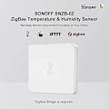 Miniatyrbild 2 av 5: SONOFF SNZB-02 Mini ZigBee Temperatur- och Fuktighetssensor, SONOFF ZigBee Bridge Krävs, Kompatibel