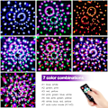 Miniatyrbilde 3 av 5: Discokule 2-pakning, Discokule Stemmestyrt Lys Party 360° Rot