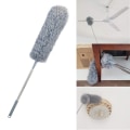 Miniatyrbilde 3 av 5: Utvidbar støvbørste (1,3 m grå), rustfritt stål uttrekkbar