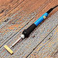 Miniatyrbild 2 av 5: 60W Lödkolv T-Bar Bonding Lödkolv Kit för LCD-skärm Pixelreparation Bärbara Tennsvetsverktyg EU-kontakt