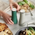 Pikkukuva 4 / 5: Suola- ja pippurimyllysetti - 1 kpl - Anti-Spill - Ruostumaton teräs - G