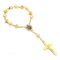 Miniatyrbild 1 av 5: Bilsrosary för backspegel, 2 stycken bilbackspegelhängande kors