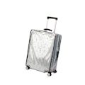 Miniatyrbillede 3 af 3: ##/Sort kant transparent vandtæt PVC kufferttæppe, 24 tommer##/