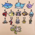 Miniatyrbillede 4 af 5: /#/Stryge-på patches 14 stykker stryge-på patches til børn/#/