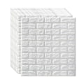 Pikkukuva 5 / 5: 6 kpl 3D tiiliseinätarroja, 3D tiiliseinäpaperi, DIY itseliimautuvat
