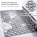 Miniatyrbillede 3 af 6: ##/Antislip måtte firkantet brusematte, 53 x 53 cm##/