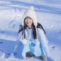 Miniatyrbillede 2 af 5: ##/Varmt fleece ørebeskyttelse strikket uldhat##/
