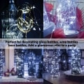 Miniatyrbilde 4 av 5: LED-flaskekjedelys, [6 stk] 2m 20 LEDer for flaske, LED-flaske