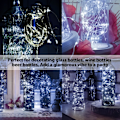 Miniatyrbillede 4 af 5: LED Flaskeslynge Lys, [6 stk] 2m 20 LED'er til Flaske, LED Flaske