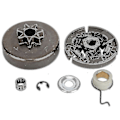 Miniatyrbilde 1 av 5: JKW Kjedesag Clutch Kjedehjul Trommelsett for Stihl MS231, MS241, MS251