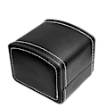 Miniatyrbild 4 av 5: ##/2 st Kvadratisk Ur Förvaringslåda Konstläder Svart Premium Enkelhet##/