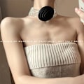 Miniatyrbilde 4 av 5: ##/Fransk damer rose utsmykket krystallperle choker##/