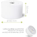 Miniatyrbilde 5 av 5: Ultra-flatt innfelt spotlight - justerbar, i matt hvit