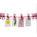 Miniatyrbilde 3 av 3: Tøyline - Reise Tøyline med 12 Klips - Tøyline