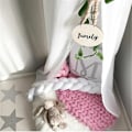 Miniatyrbillede 3 af 3: Sengestang, Baby Nest, Sengestang, Baby Seng, Bumper, Vævet, Kant