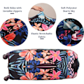 Miniatyrbillede 5 af 6: ##/Rejsetaske Cover Kuffertholder Taske Passer til 26-28 Tommer Bagage##/