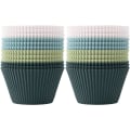 Miniatyrbilde 2 av 5: Silikon Muffinsformer - 4 Farger - Non-Stick - BPA Fri - Oppvaskmaskinsikker
