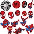Miniatyrbillede 5 af 5: 20 stk. Assorterede Spider-Man Dinosaur Broderet Klud Lap