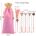 Miniatyrbillede 2 af 4: Animation Makeup Brush Set - 5 stk Kreative