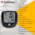 Miniatyrbillede 1 af 5: Trådløs Multifunktions Cykelhastighedsmåler Cykel Odometer