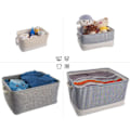 Miniatyrbillede 4 af 5: Foldbar Opbevaringsboks (36CM*26CM*16CM) Tyk Canvas med Tovhåndtag