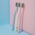 Miniatyrbild 5 av 5: 3-pack Manuell Tandborste Clean Hållbar Tandborste