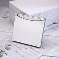 Miniatyrbild 4 av 5: Skrivbords Klocka Silver Digital LCD Temperatur Alarm NY Kontor D