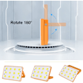 Miniatyrbillede 3 af 5: 2 Pakker 60W Genopladelige LED-Overlygter 120 COB 4 Tilstande Solenergi