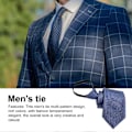 Miniatyrbillede 3 af 5: Herre Business Slips Flere Mønsterdesigns Rige Farver Ingen Knude Casual Slips Banket Bryllupsfest Slips I