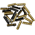 Miniatyrbilde 5 av 5: 24 stk Metall DIY Skolisser Reparasjon Skolisser Tips Utskifting End