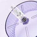 Miniatyrbillede 3 af 5: Lilla Hamster Løbehjul med Akryl Stativ, Løbehjul