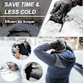 Miniatyrbillede 4 af 5: ##/Isskraber til bilruder - 3 stk. - Vinter, sne og frostfjernelse##/