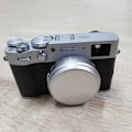 Miniatyrbillede 2 af 5: Kameralinsedæksel Metalkapsler til Fuji X100 X100s X100t X100f Kamera