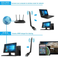 Miniatyrbilde 1 av 2: 1 stk 150 Mbps WiFi-adapter, WiFi-dongle med Bluetooth-sender