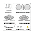 Miniatyrbillede 2 af 3: Aluminium EGR Sletningssæt / EGR Fjernelsessæt Blændende Bypass Til E46 318d 320d 330d 330xd 320cd 318td