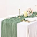 Miniatyrbild 2 av 5: ##/Bohemisk twist duk bröllopsbordsskydd, 90*300cm##/