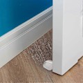 Pikkukuva 2 / 5: Kumiset ovenpysäyttimet, 2 kpl - 4,2 x 2,2 x 3,8 cm (L x K x S) - Itsekiinnittyvät, hajuttomat, läpinäkyvät