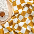 Miniatyrbillede 4 af 5: ##/Gul Blød Plaid Flanel Sofa Plaid Blød (70x100 cm)##/