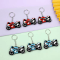 Miniatyrbillede 4 af 5: /#/8 mini PVC nøgleringe til motorcykler. Nøglering Mænd Kvinder Bil Nøglering 8 Indkøbsvogn Nøglering Bedste Smykkegave/#/