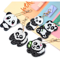 Pikkukuva 5 / 5: 5 kpl DIY 5D Panda Timanttimaalaus Avaimenperät, Strassit DIY