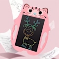 Miniatyrbilde 2 av 5: En farget katt (rosa) 21 cm × 1,5 cm × 26,5 cm Tegnebrett for barn