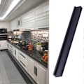 Miniatyrbilde 3 av 5: Møbelhåndtak i aluminiumslegering med linjeform for skap, skuff og kommode M