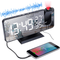 Miniatyrbilde 2 av 5: Takprojeksjonsradio med klokke, 180° projeksjonsklokke, Digi