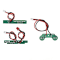 Miniatyrbild 5 av 5: Wltoys 284161 1/28 RC Bil Reserv LED Ljus Strålkastare Set 2552 Fordonsmodeller Reservdelar Tillbehör
