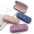 Miniatyrbillede 3 af 5: 4 stk. Hør Lærred Hård Brillehætte Portable Beskyttende Hætte