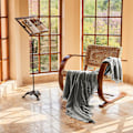Miniatyrbilde 5 av 5: ##/Grå sofa teppe sjal sengeteppe kontor lur teppe##/