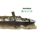 Miniatyrbillede 1 af 5: Akvariedekoration i form af Titanic-vraget - i harpiks